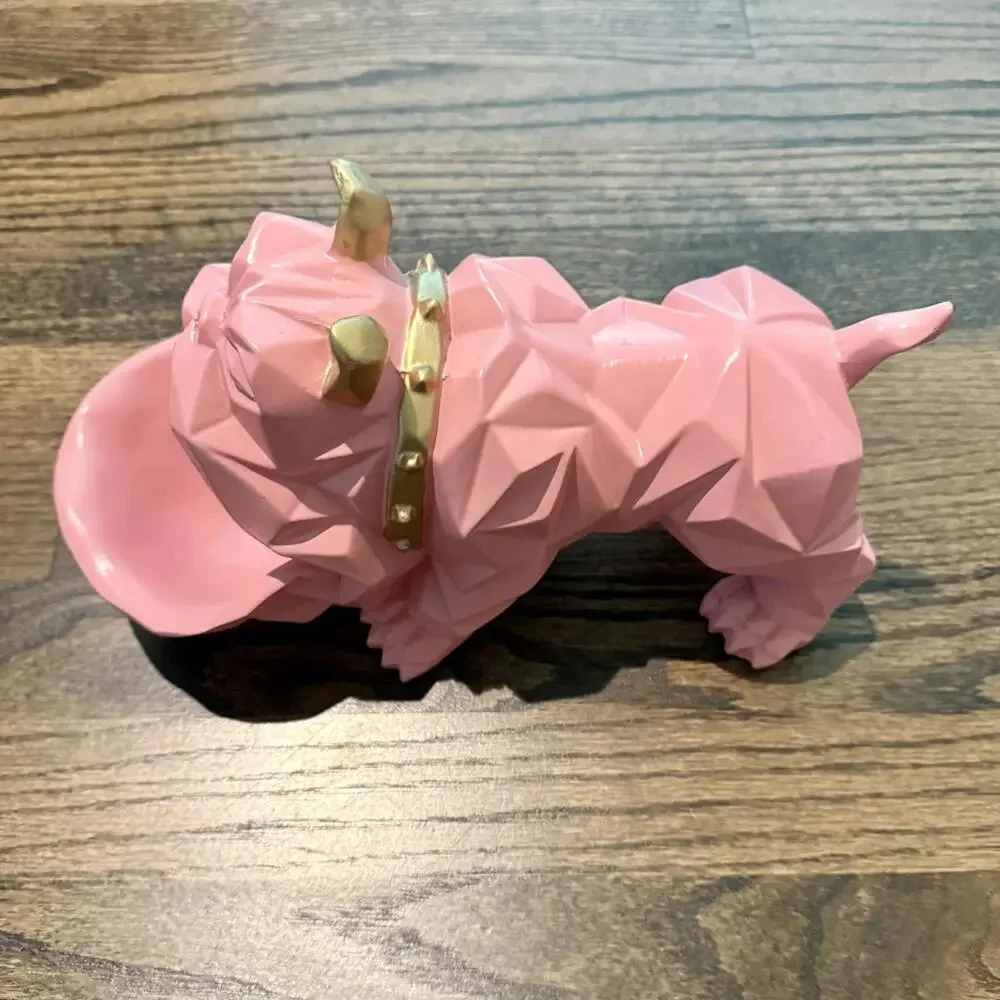 LILOVE Abstract Pink English Bulldog - Picture 2 of 7